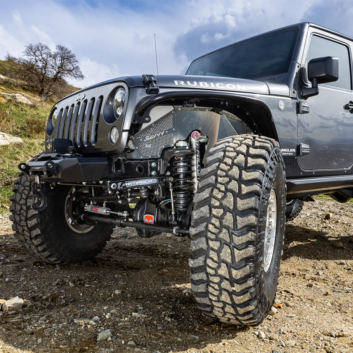 0718 Wrangler Front Inner Fender Liner Raw product image