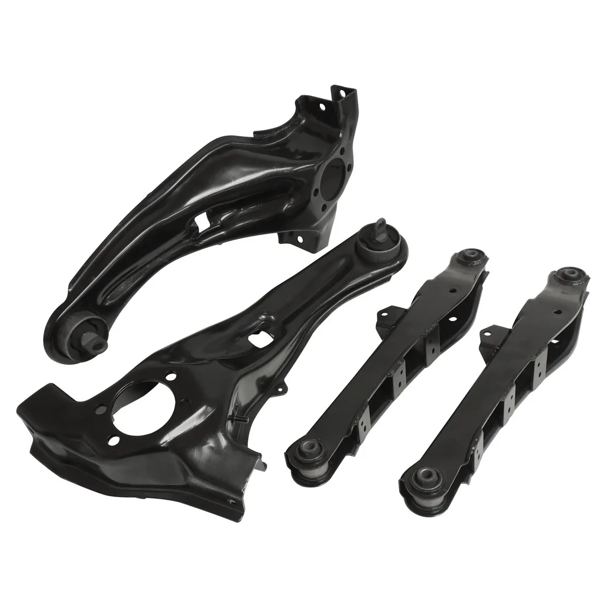 Crown Automotive Jeep Replacement Black Trailing Link Kit w/ Off-Road Package;rear Trailing Link Kit;includes Left And Right Rear Lateral Links And Trailing Links