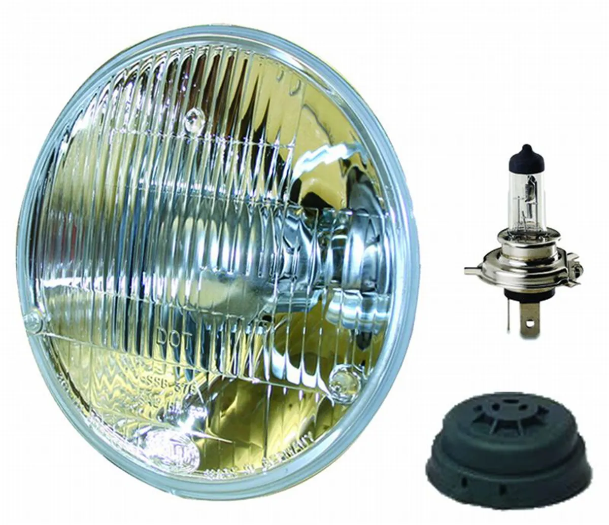 Vision Plus Halogen Conversion Headlamp 7 165mm HB2 12V (SAE approved) product image