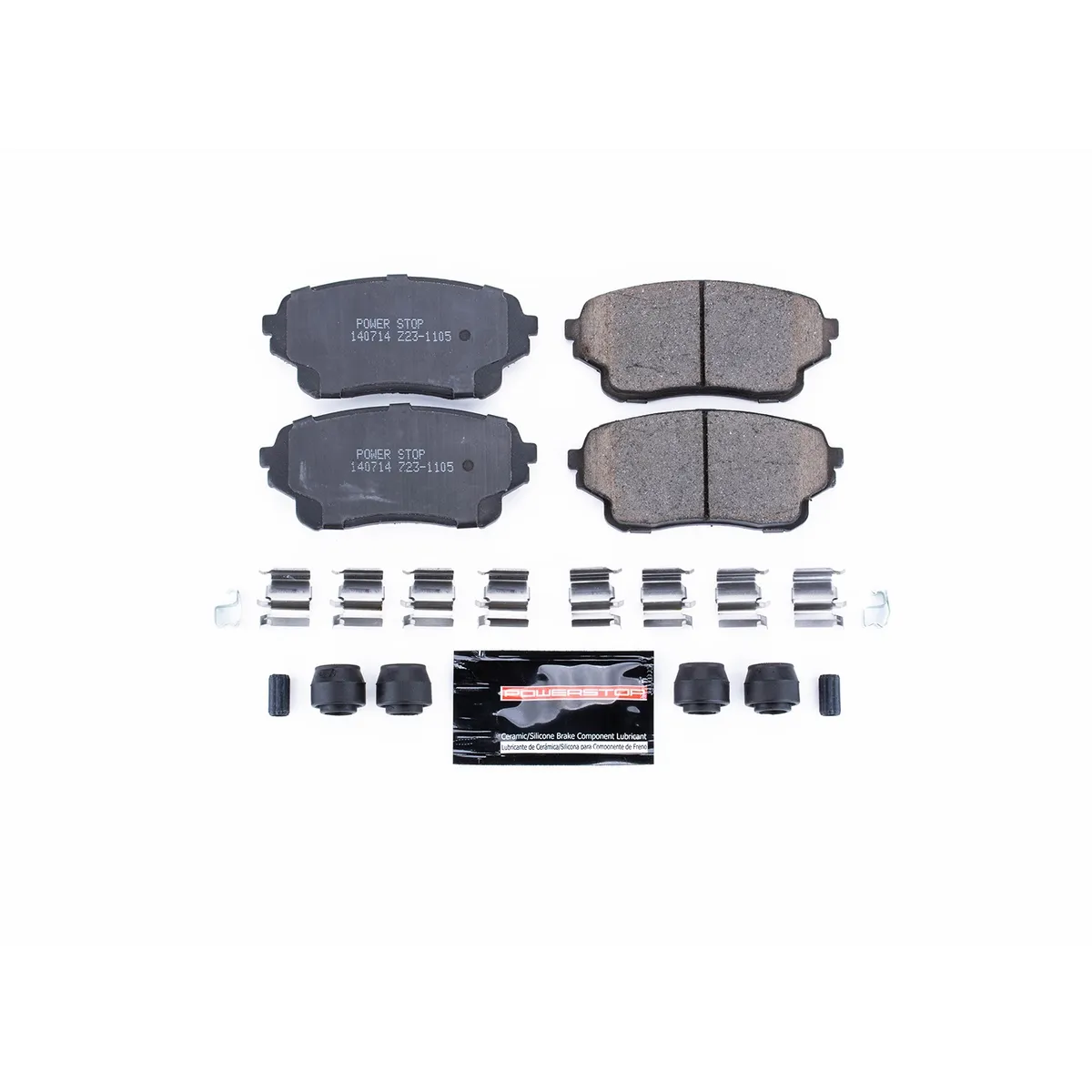 Front Z23 Evolution Sport Carbon Fiber Infused Ceramic Brake Pads product image