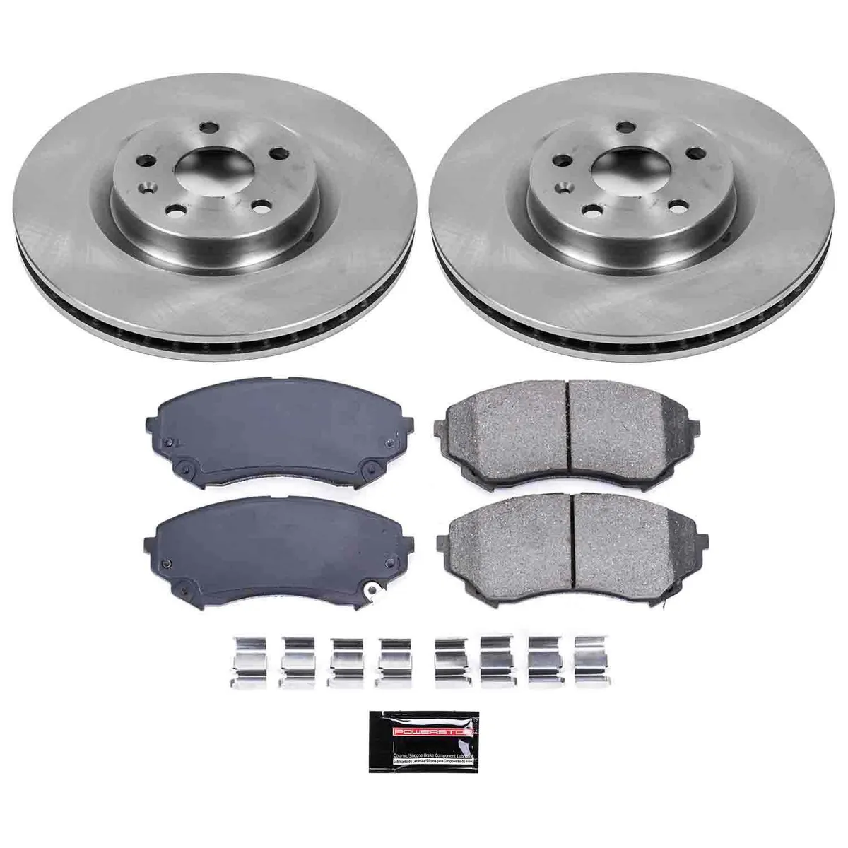 Z17 Direct Replacement Kit: Rotors; Ceramic Pads W/Hardware product image