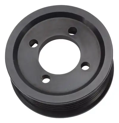Edelbrock Edelbrock 15822 3.00 6-Rib E-Force S/C Pulley in Black Finish for Stage 3 - Pro Tuner System
