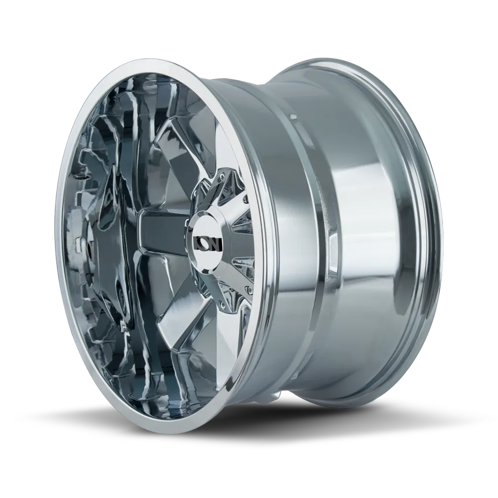 Cast Aluminum Wheels 141 CH 20x9 Chrome 6 On 135/6 On 139.7 Bolt Pattern 0 Offset ION Wheels product image