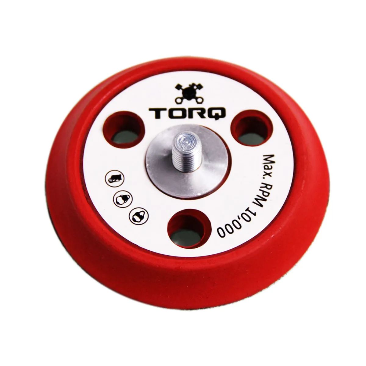 Torq r5 Dualaction Red Backing Plate With Hyper Flex Technology (6 Inch) product image