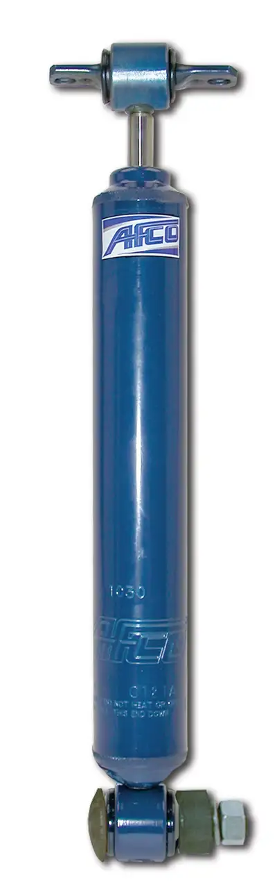 AFCO Racing 1955-1986 GM Full Size and Mid-size Rear Stock Mount Twin Tube Steel Shock - 3-5 Valve