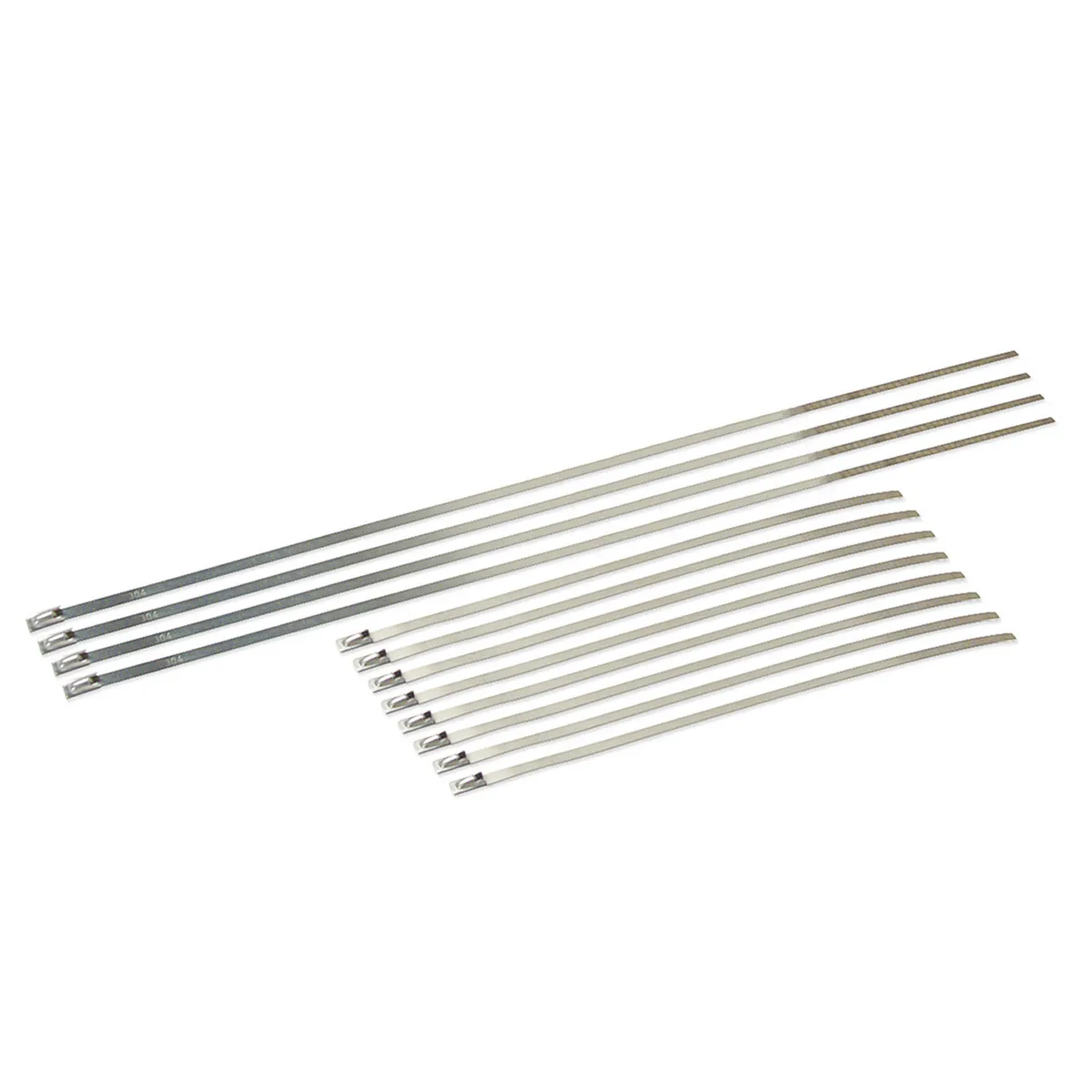 DEI 10205 Stainless-Steel Locking Ties 8 + 14 Pack 010205 product image
