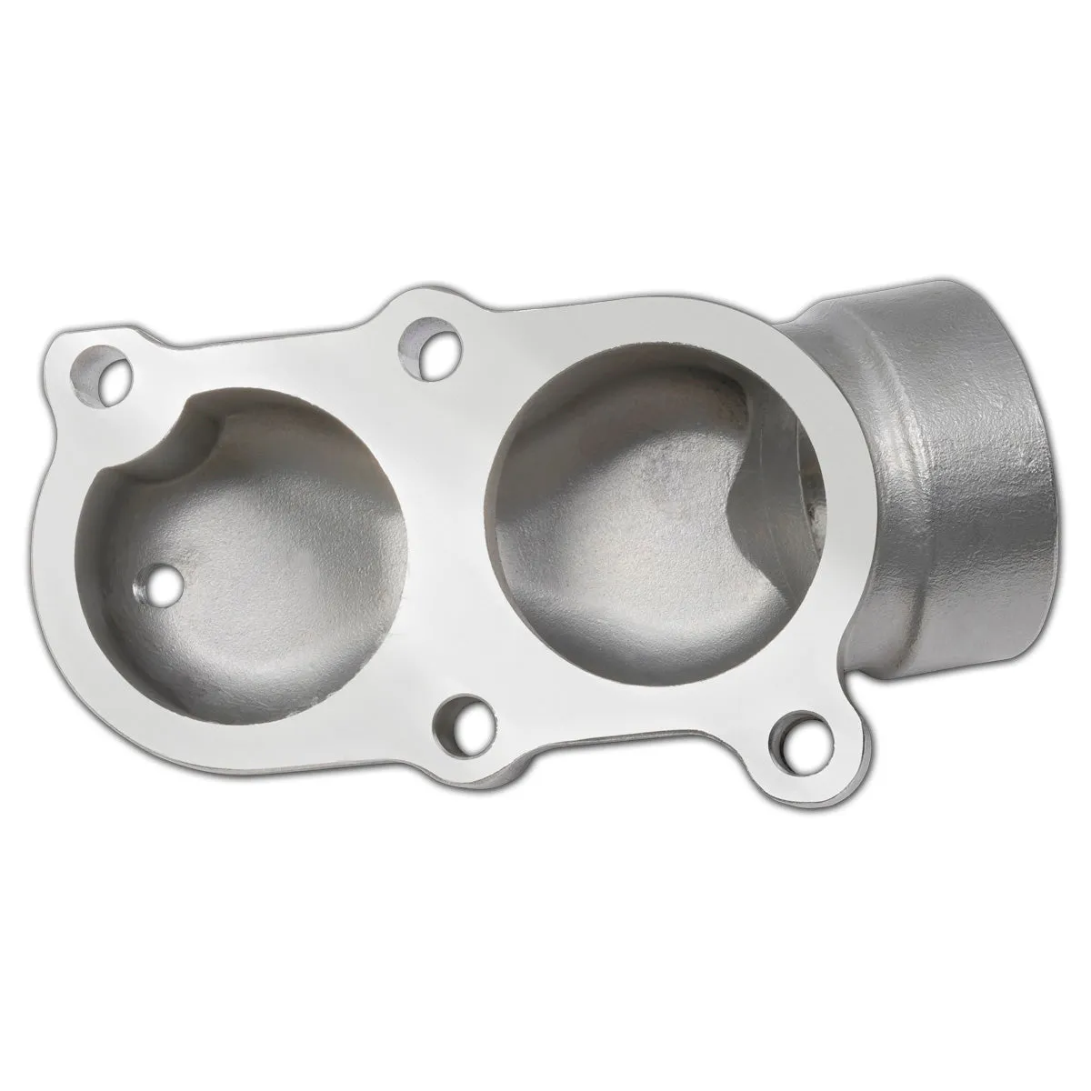 2001-2004 GM 6.6L Duramax Thermostat Housing Cover Polished PPE Diesel product image