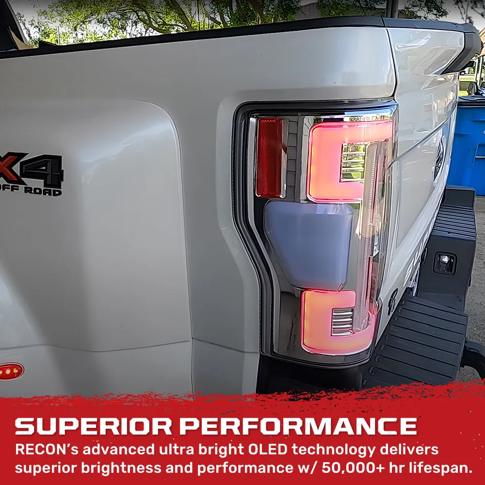 Ford Superduty F250350450550 17-19 Replaces OEM LED Style Tail Lights With Blis Blind Spot Warning System Oled Tail product image