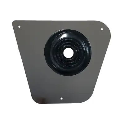 Borgeson JJ s Rods Steering column firewall boot by Borgeson. Includes rubber steering column boot and polished stainless steel bezel. Mounts to factory location with included stainless steel hardware. Fits 1987-1995 Jeep Wrangler.