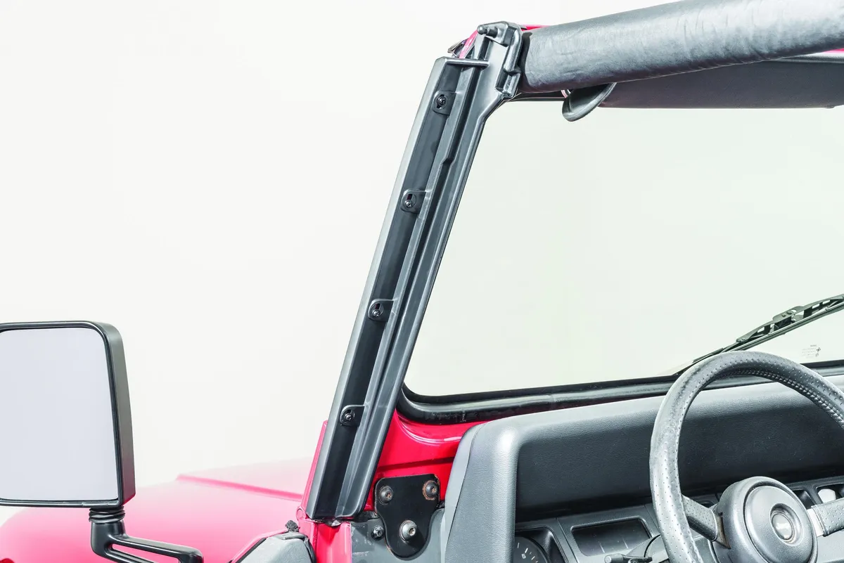 Jeep YJ Complete Replacement Hardware Kit For 87-95 Wrangler YJ Black MasterTop product image