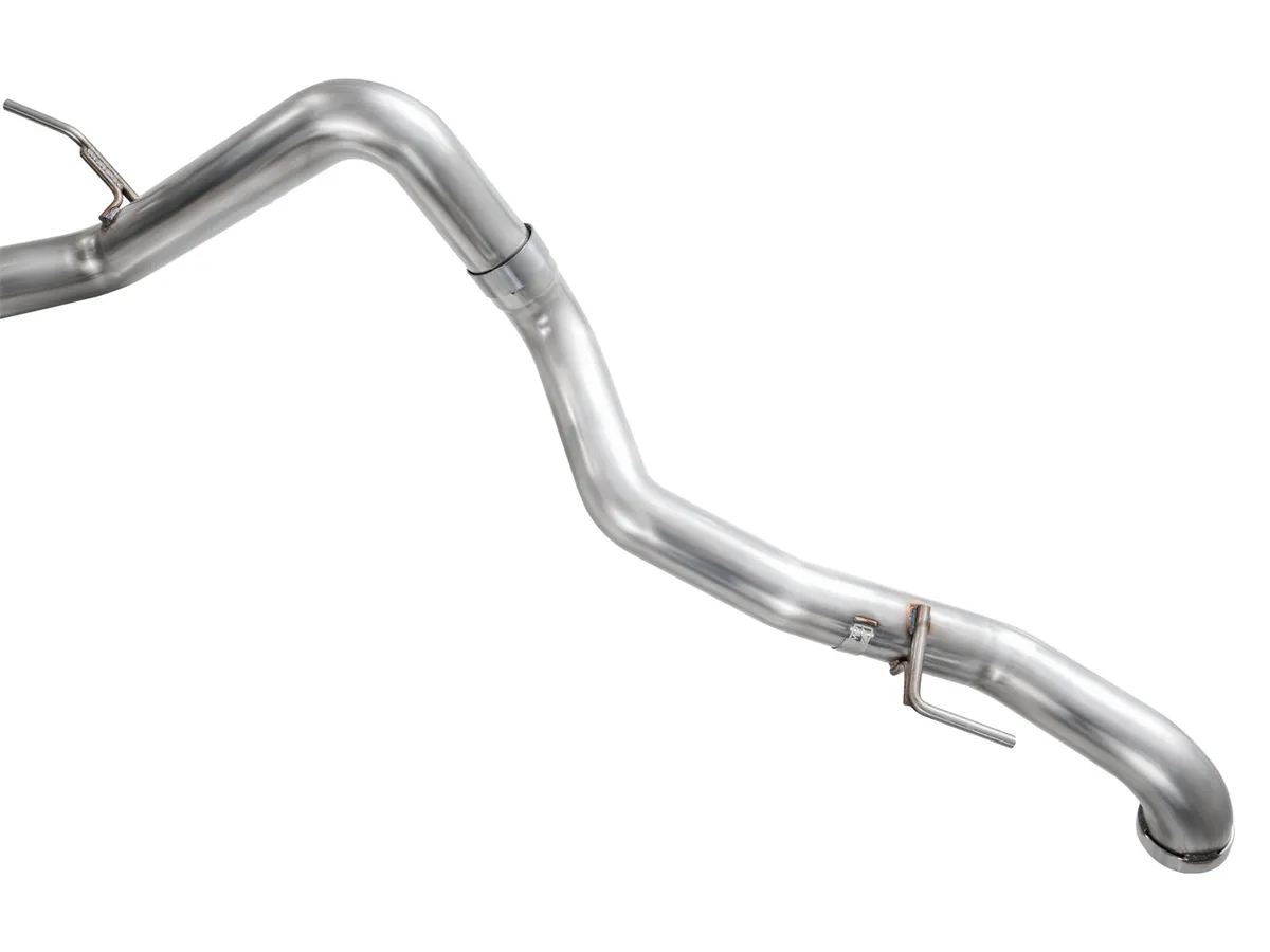 AWE 0FG Exhaust for 4th Gen Toyota Tacoma - Dual Chrome Silver Tips product image