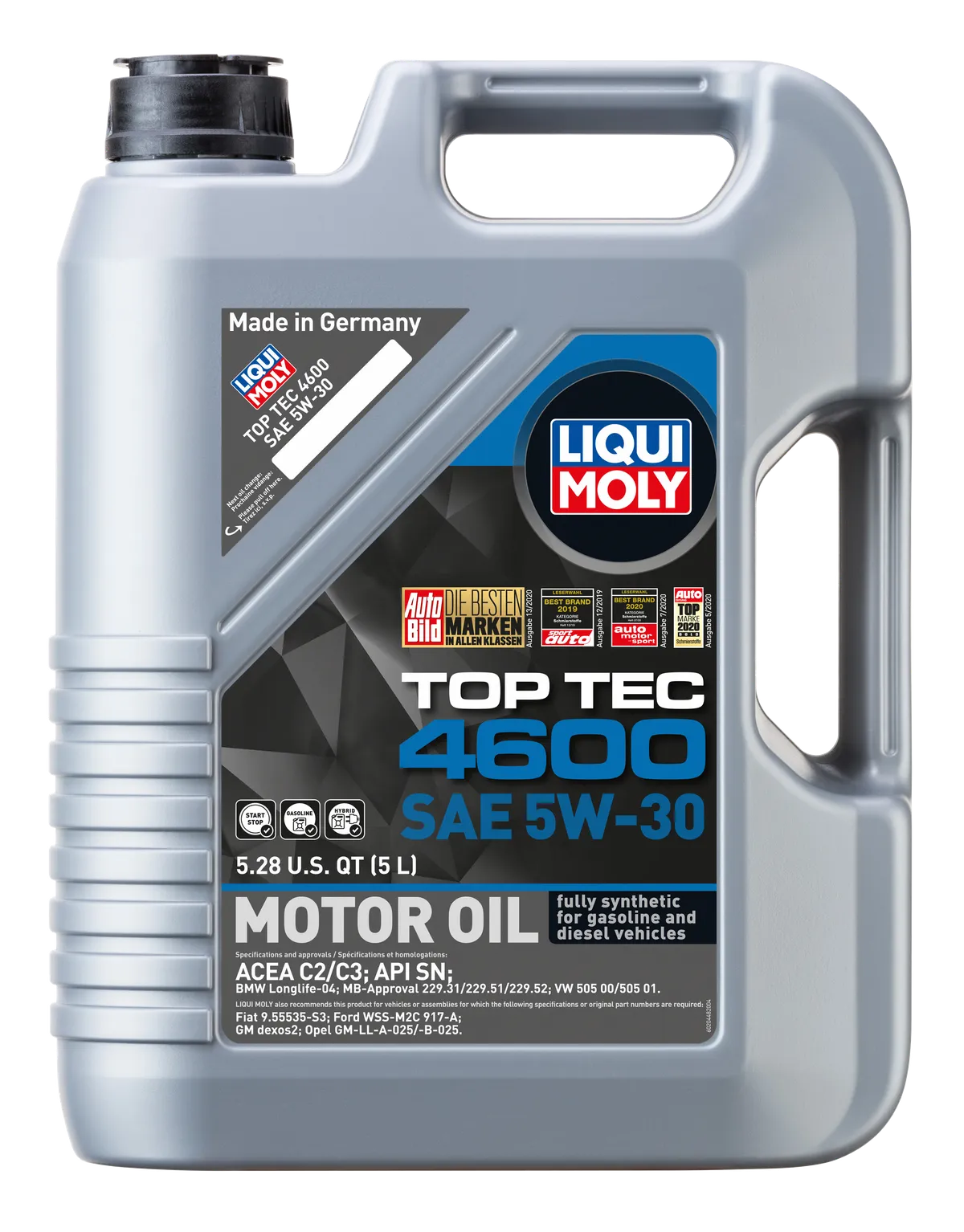 LIQUI MOLY Top Tec 4600 5w30 5 Liter