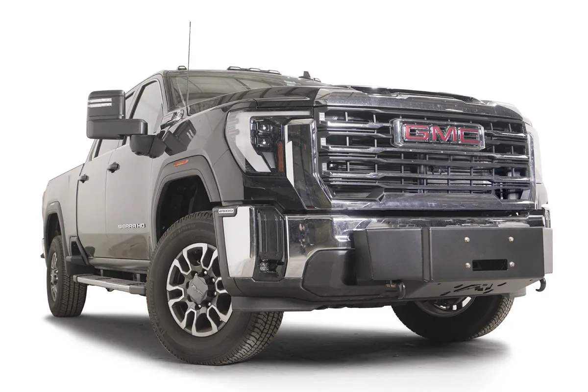 24c Sierra 2500/3500hd Winch Mount w/ no Guard Matte Finish product image