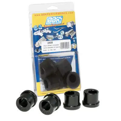 BBK Performance Parts 8604 Mustang Offset Steering Rack Polyurethane Bushing Kit