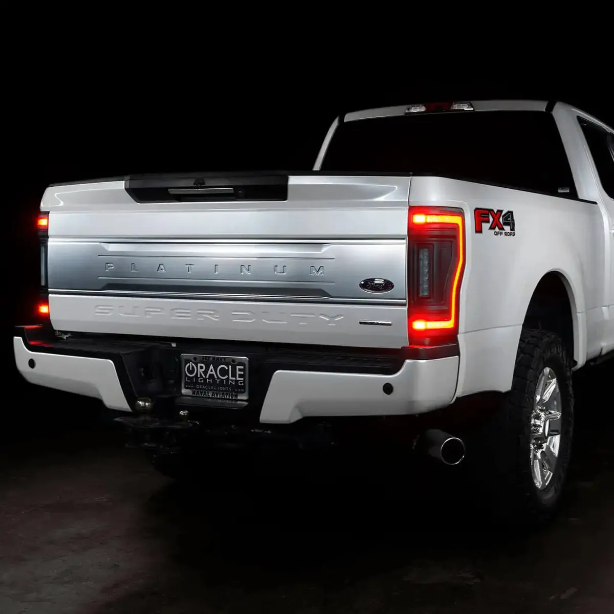 2017-2022 Ford F-250/350 Super Duty Flush Mount LED Tail Lights - Animated Turn Signals product image