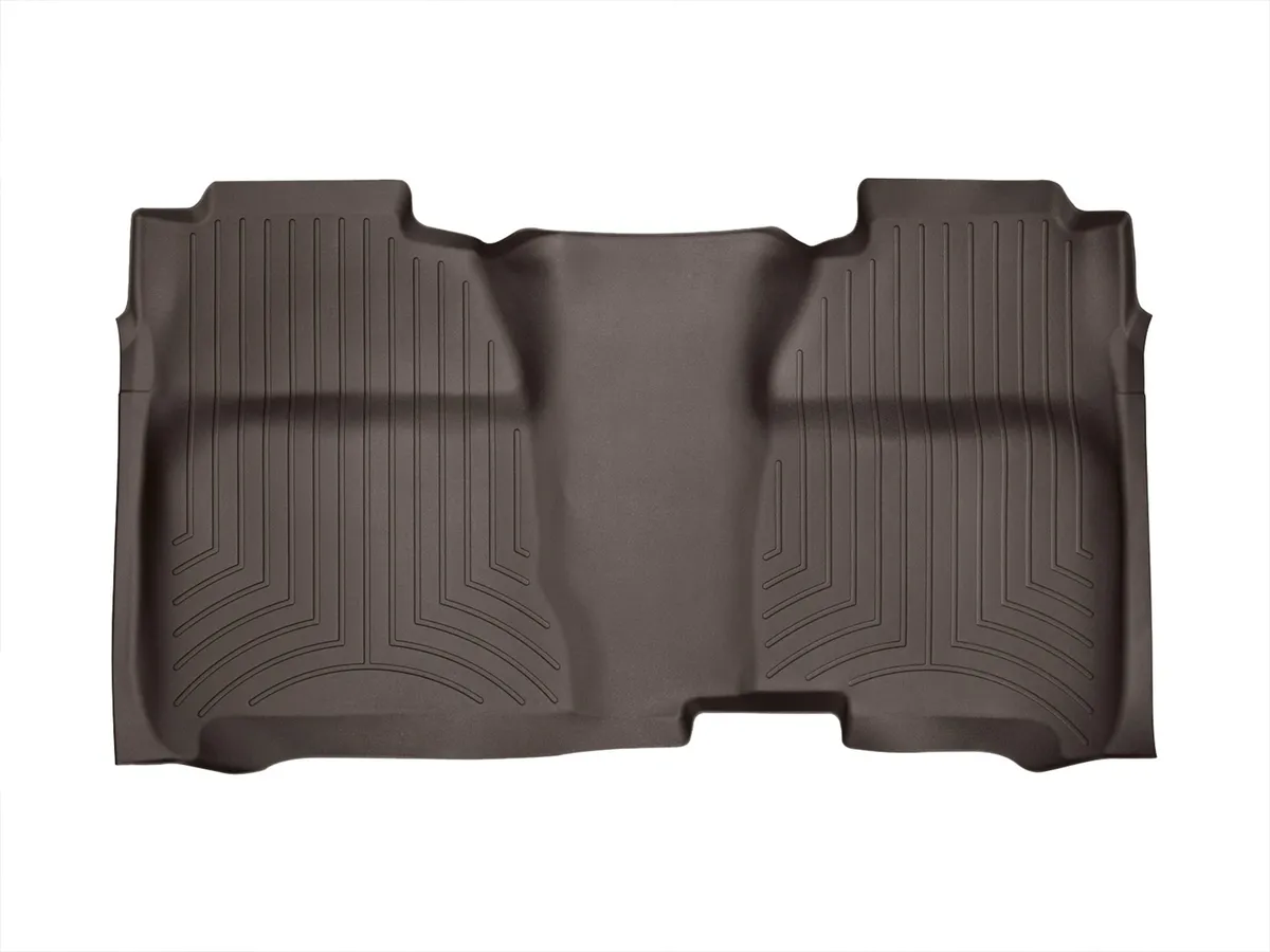 Cocoa Rear FloorLiner Chevrolet Silverado GMC Sierra 2014 + Fits Crew Cab Models product image