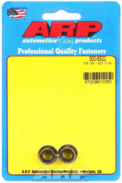 ARP Auto Racing 3/8-24 12pt. Nuts (2)