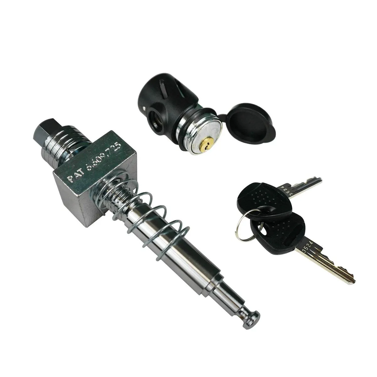 Silent Hitch Pin®: 5/8'' Press-On Locking Anti-Rattle for 2.5'' Hitches product image