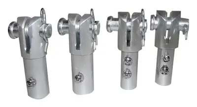 Crown Automotive Jeep Replacement RT Off-Road - Aluminum Silver Soft Top Disconnect Kit