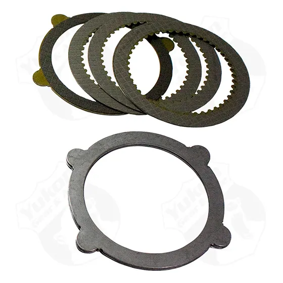 8 Inch & 9 Inch Ford 4-Tab Clutch Kit With 9 Pieces 8 Inch & 9 Inch Ford 4-Tab Clutch Kit(9 Pieces)(Late T/L) Yukon Gear product image