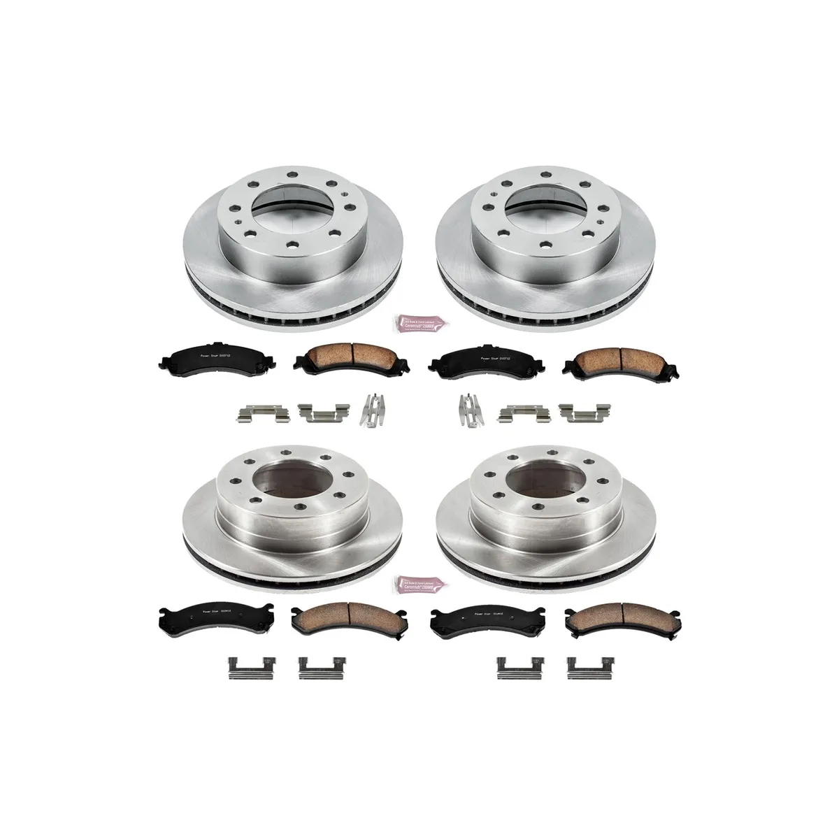Autospecialty Brake Kit fr 2005 Chevy Silverado 1500 HD 2WD 2005 Chevy Silverado 1500 HD 4WD 2005 gm product image