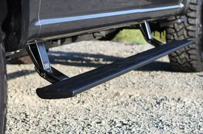AMP Research PowerStep Smart Series Black Plug N Play System - includes OEM style illuminationDiesel only Ram 1500 Classic 2019-2020