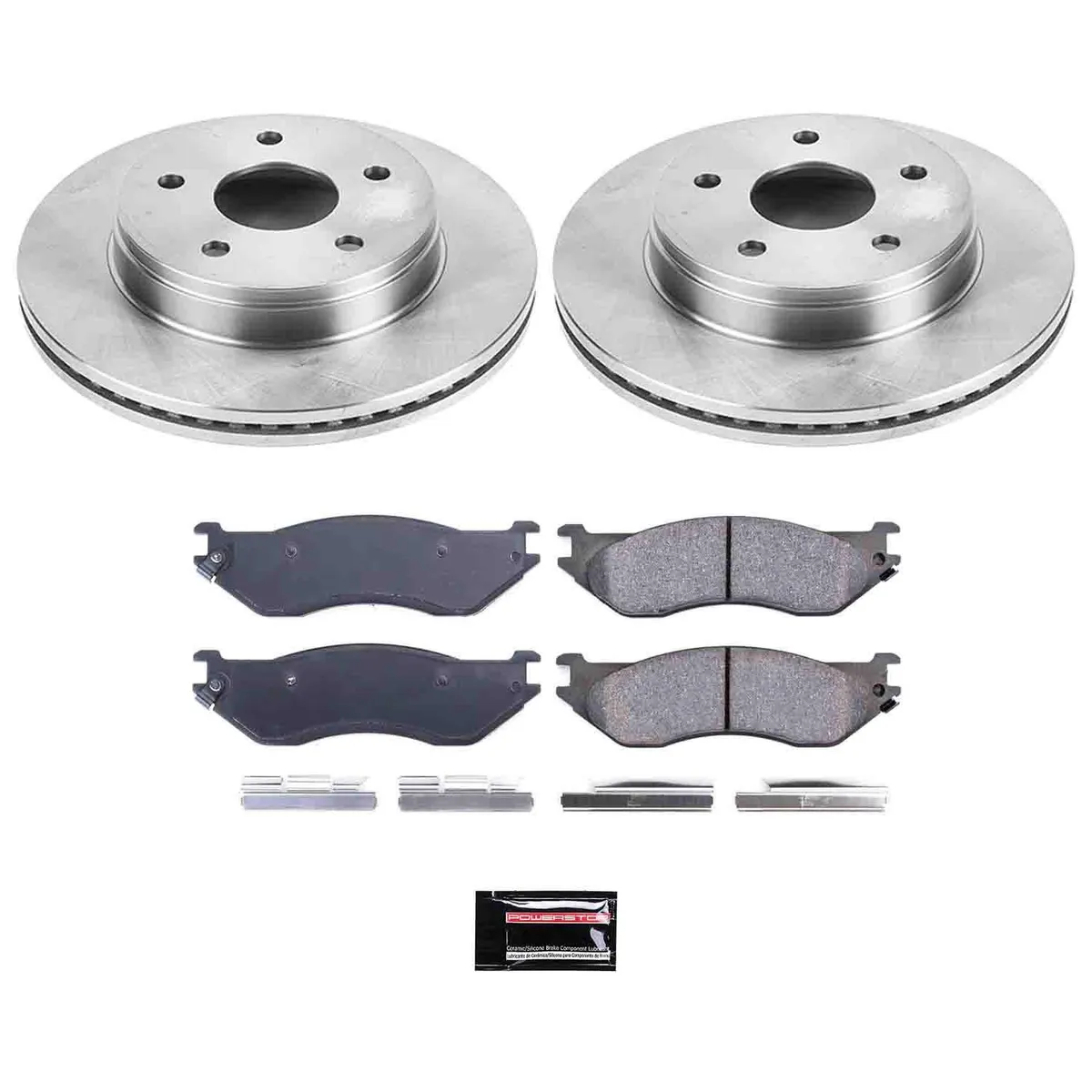 Autospecialty Brake Kit Front 2004-2006 Dodge Durango 2002 Dodge RAM 1500 Pickup product image
