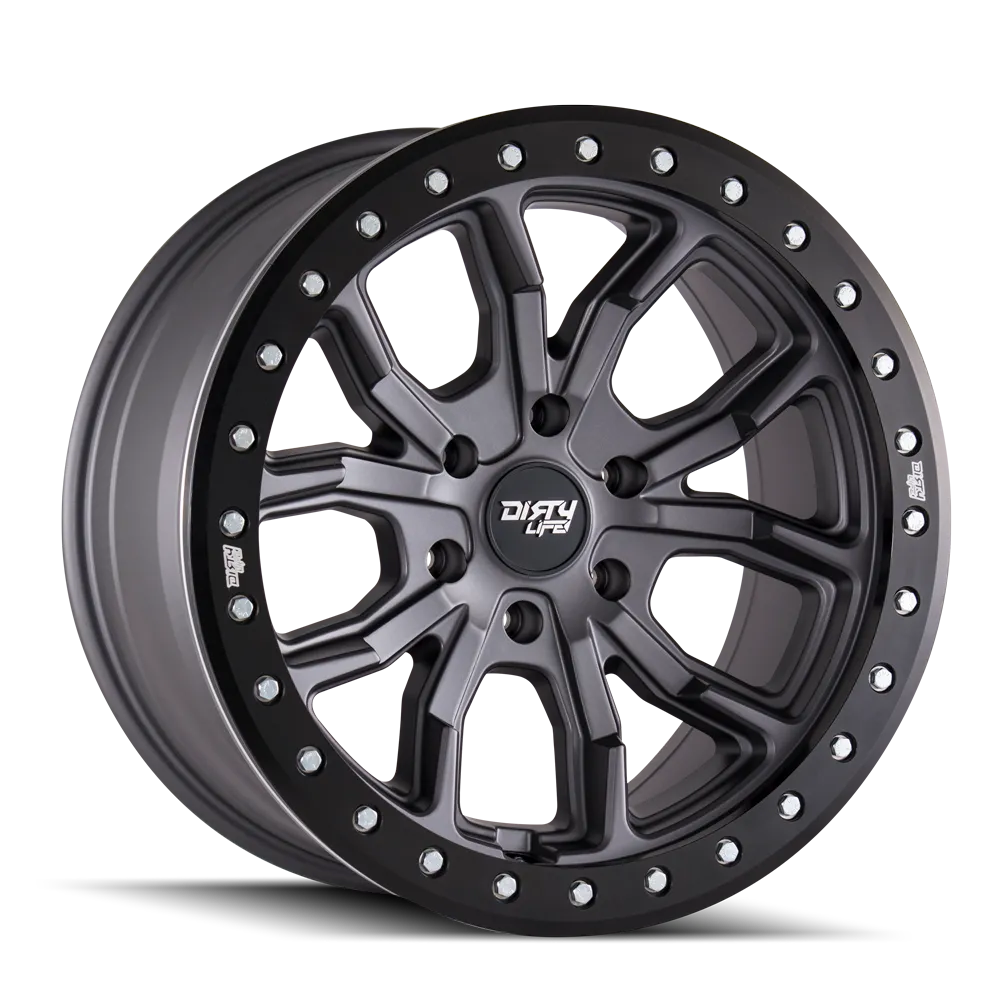 DIRTY LIFE Dirty Life Race Wheels DT-1 9303 Satin Gunmetal 17X9 5-114.3 -12Mm 72.6Mm