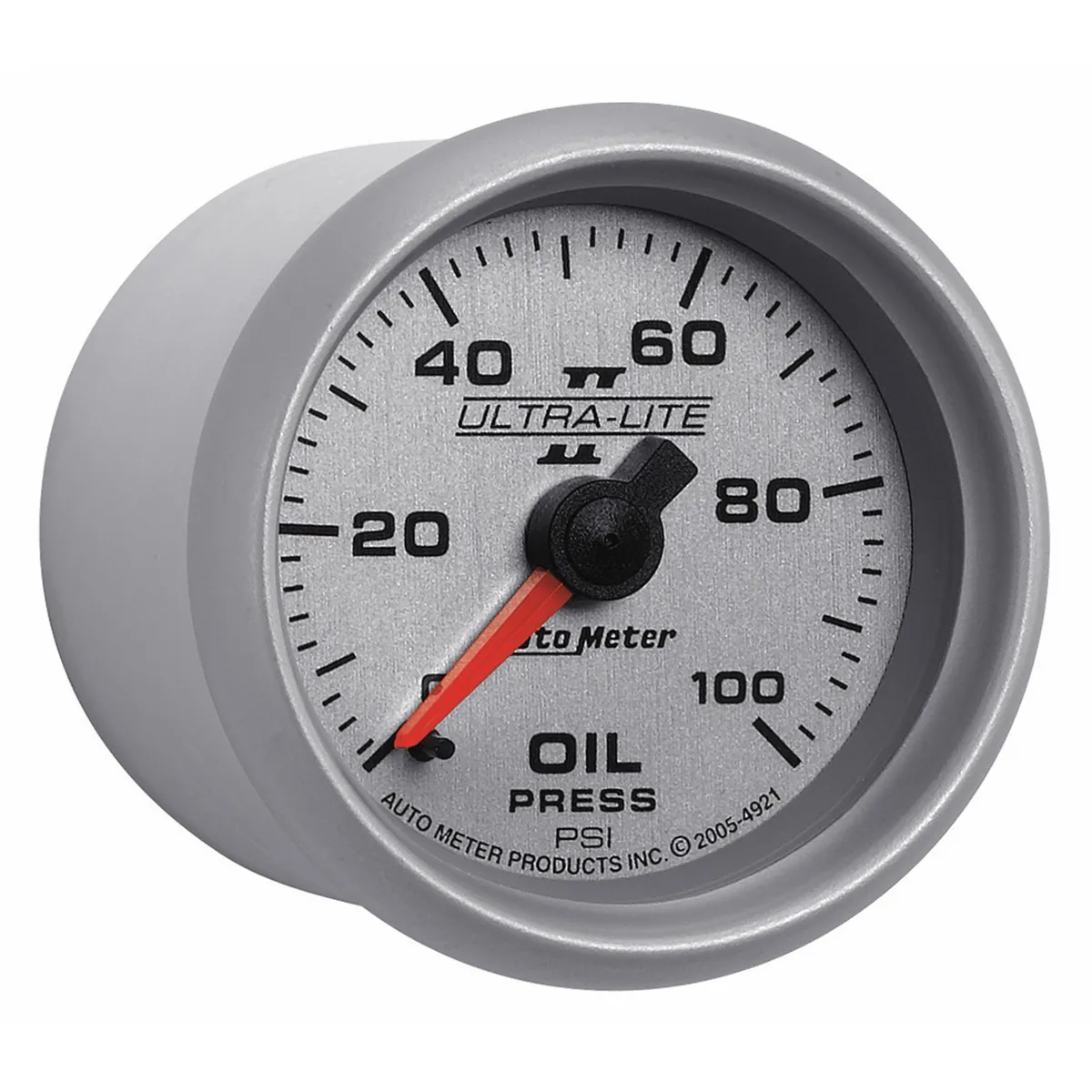 Gauge, Oil Pressure, 2 1/16", 100psi, Mechanical, Ultra-Lite II product image