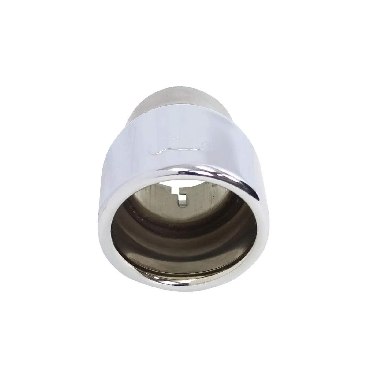 3in od x 6in For 2in Inlet Chromed Stainless Steel Clamp Style Exhaust Tip product image