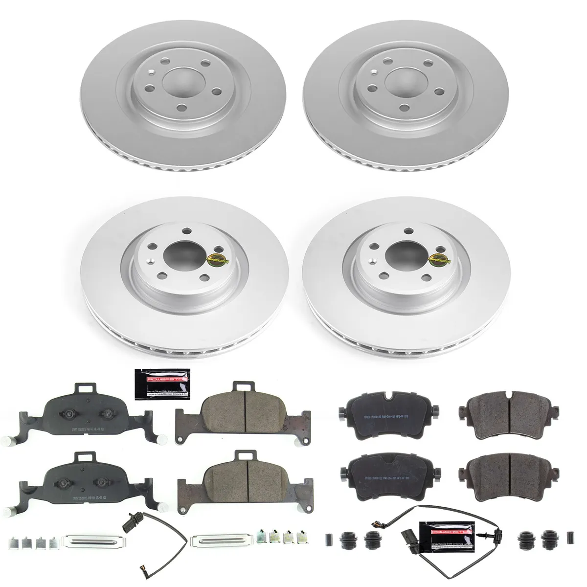 Front And Rear Audi a4 2017-2019 Audi a4 Quattro 2017-2018 Audi a4 Allroad 2017-2018 Audi a5 Quattro 2018-2019 Audi a5 Sportback 2018 Z23 Coated Brake Kit product image