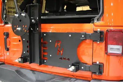Rock Hard 4X4 Rock Hard 4X4 Freedom Series Body Mount Tire Carrier - JK