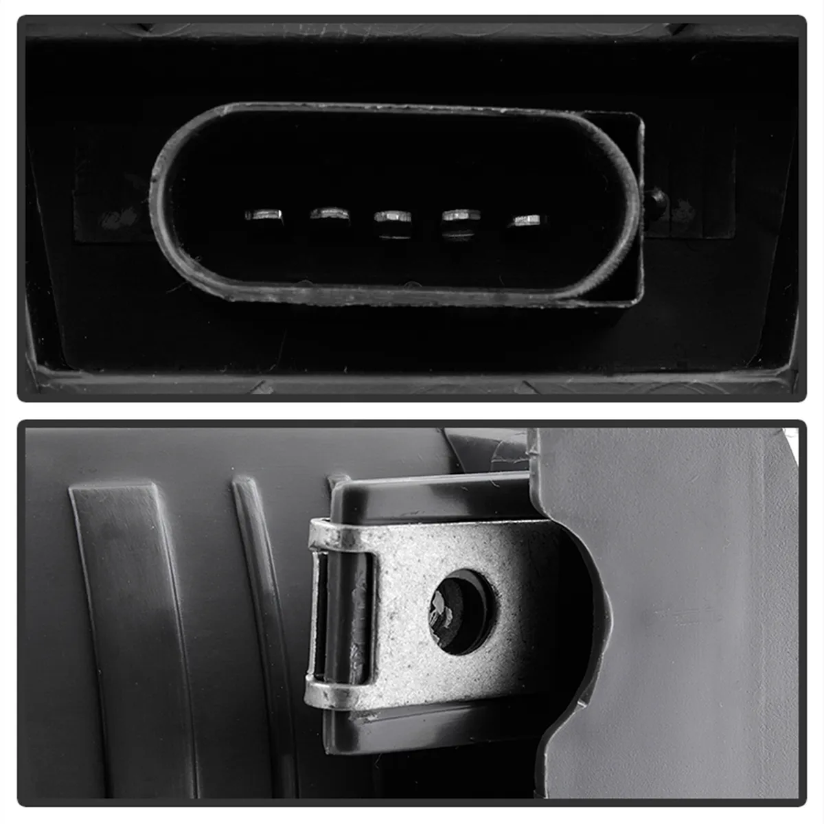 XTune Euro Style Tail Lights; Clear; product image