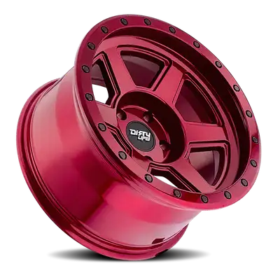 DIRTY LIFE Dirty Life Race Wheels Compound 9315 Gloss Crimson Candy Red 17X9 6-139.7 -12Mm 106Mm