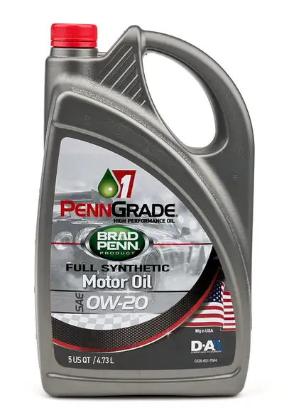 PennGrade Penngrade 1 Full Synthetic High Performance Oil SAE 0w20 5 qt Case of 4