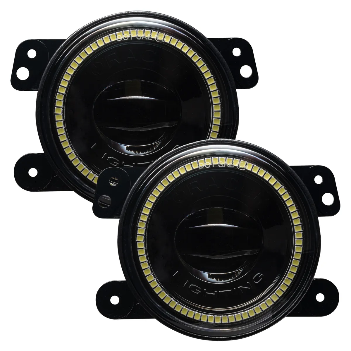 ORACLE Lighting 20W LED Fog Lights for Jeep Wrangler JK/JL & Gladiator JT | High Performance Plug-and-Play product image
