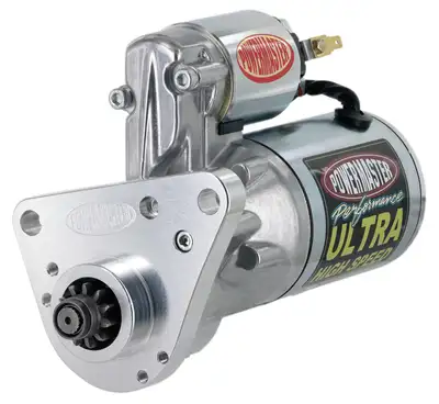 Power Master Ultra Torque High Speed Starter; 15:1 Compression Ratio; Mid Plate Mount; 11 Tooth Flywheel; 12 pt Clutch; For Use w/Pro Bell Racing;