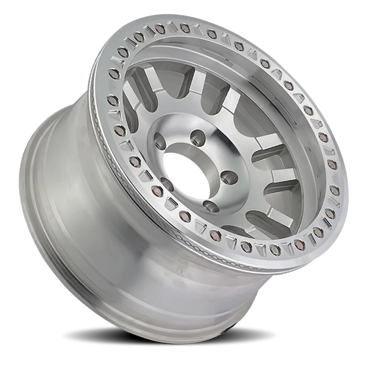 Dirty Life 9314 Canyon Race Beadlock Wheel 17x9 5x5 12mm Offset Machined - JT/JL/JK product image