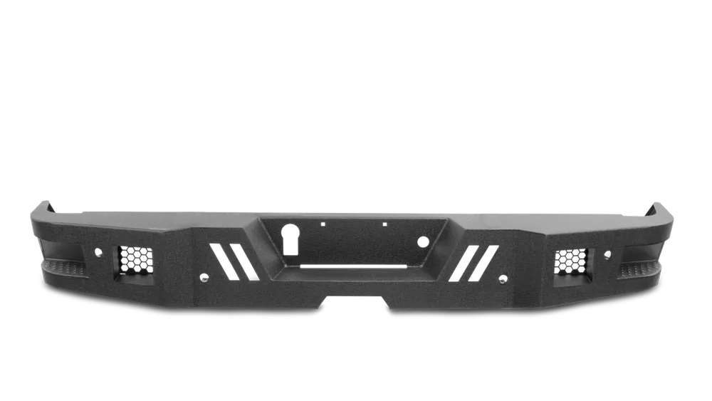 Body Armor Body Armor 4x4 FD-2964 Eco Series Rear Bumper, Black, F-250