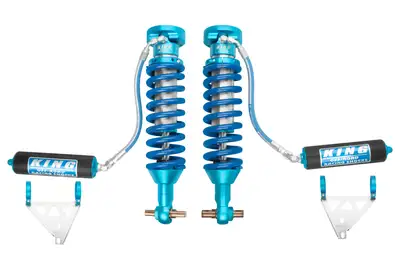 King Shocks Performance Coil Over Shock Kit; 2.5 in. Dia.; Remote Reservoir; Pair; 16.083 in. Comp Length; 21.004 in. Extended Length; 4.921 in. Stroke;