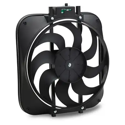 Proform S-Blade Radiator Fan High Performance Model with Thermostat 15 In 2800CFM Universal Proform