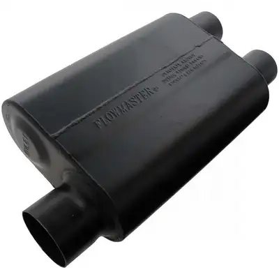 Flowmaster Super 44 Series Muffler 3.00inIN (O) / 2.50in OUT (D): ea 16 Gauge Aluminized Steel