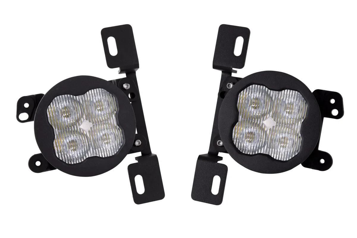 Diode Dynamics SS3 Pro Type MR Fog Light Kit, ABL White - SAE Fog - JT/JL/JK product image