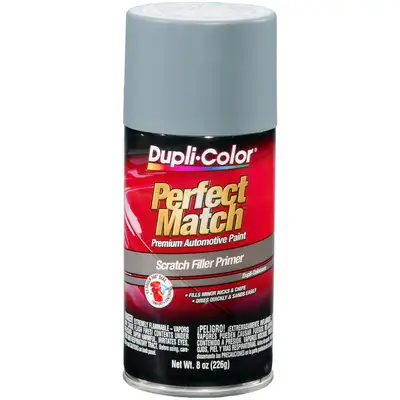 Dupli-Color Exactmatch Scratch Filler Primer; Gray; 8 Oz. Aerosol