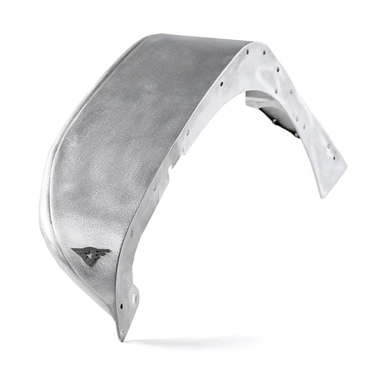 Combat Off Road Jeep JK/JKU Full Assault Raw Aluminum Fender Kit - Front 15-1176 product image