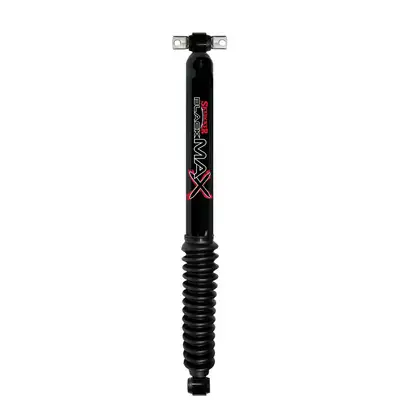 Skyjacker Black MAX Shock Absorber w/Black Boot 26.80 Inch Extended 15.91 Inch Collapsed 07-18 Wrangler JK Skyjacker