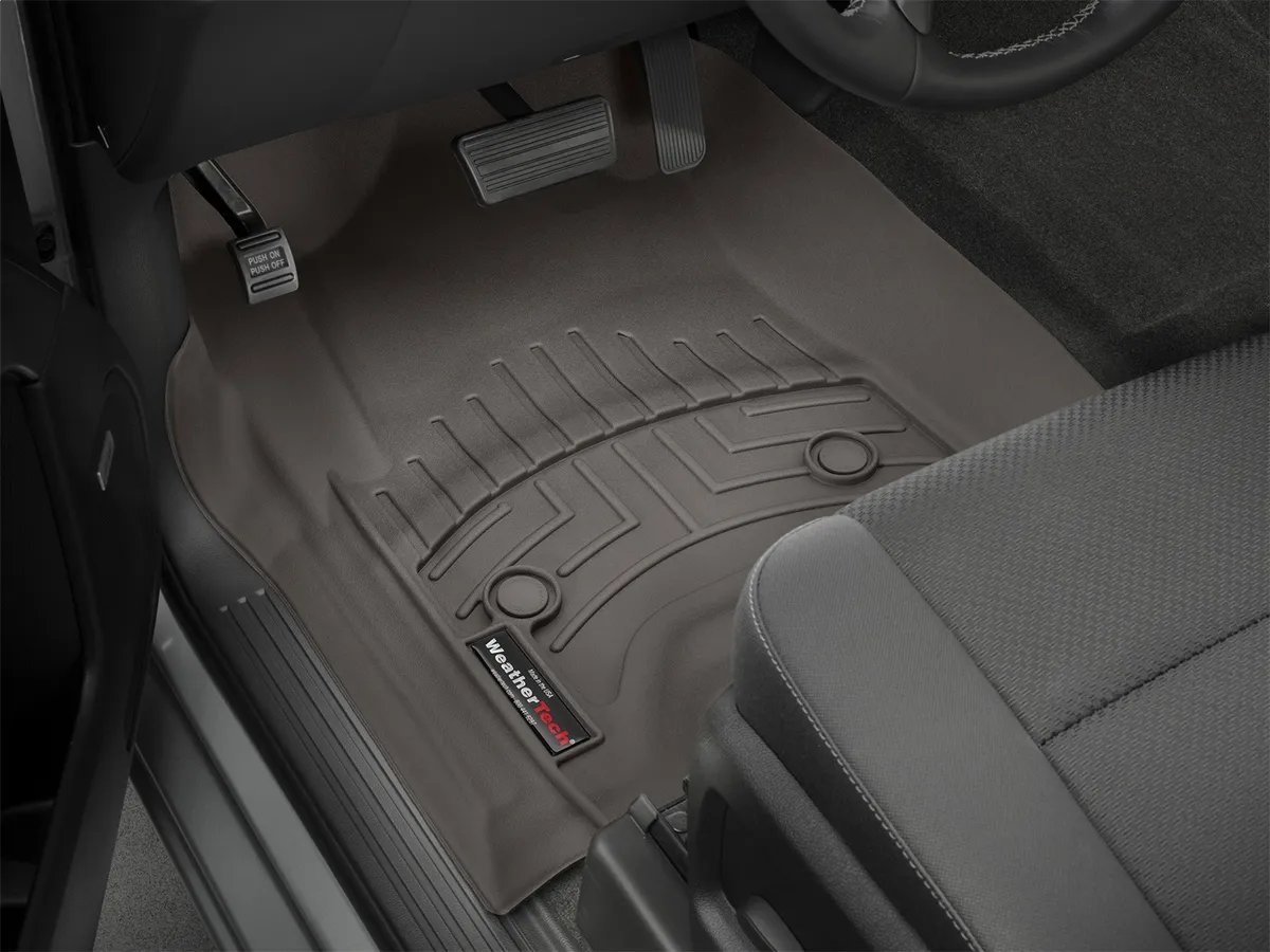 Cocoa Front FloorLiner Cadillac Escalade 2015 + Escalade ESV 2015 + Escalade EXT 2015 + Chevrolet Silverado 1500 2014 + Tahoe 2014 + Sierra / Sierra Denali 2500/3500 2014 + Yukon/Yukon Denali 2015 + product image