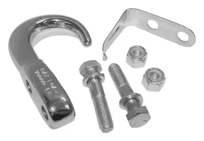 Crown Automotive Jeep Replacement Tow Hook Kit 1955-1983 CJ-5;1955-1975 CJ-6;1976-1986 CJ-7;1981-1986 CJ-8;