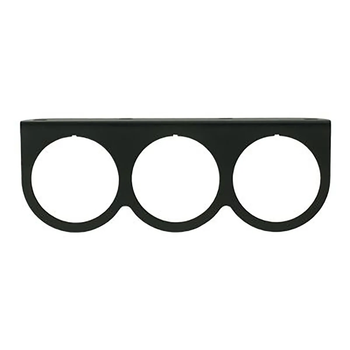 2 in. Black Triple Gauge Mounting Panel product image