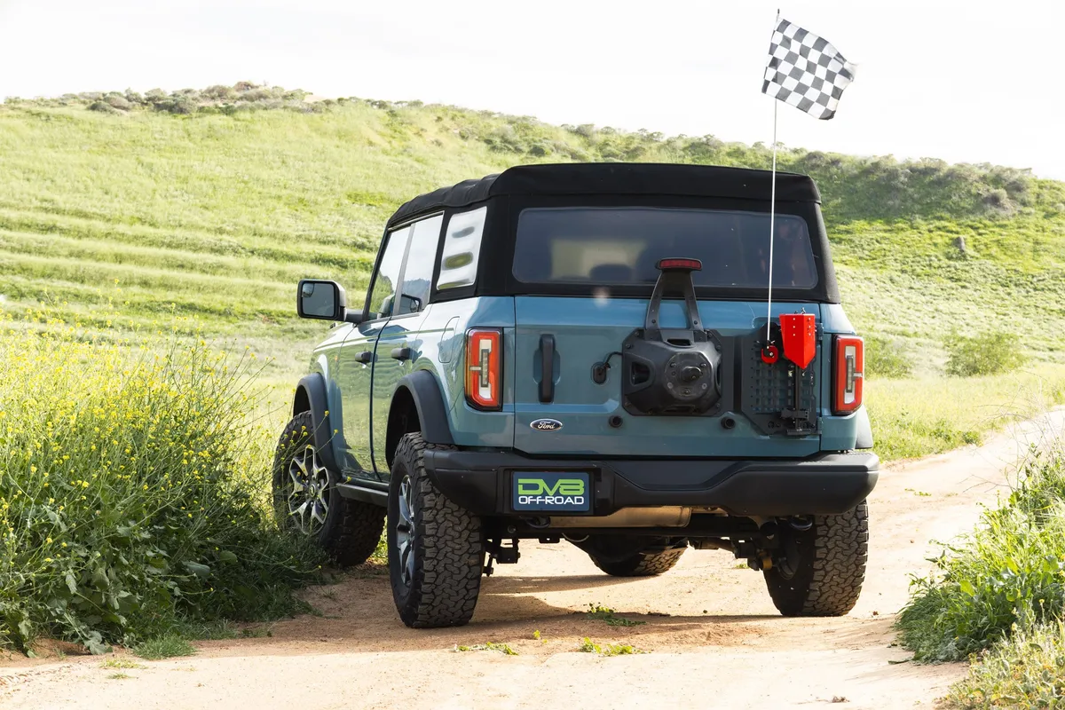 DV8 Offroad 2021-2025 Ford Bronco Tailgate Reinforcement Molle Panel TCBR-04 product image